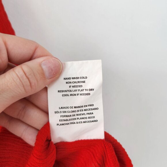 BUNDLE (2) Altar'd State Tank Tops White Red Boho Embroidered Lace Women's S - Picture 7 of 16